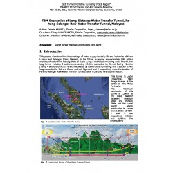 TBM Excavation of Long-Distance Water Transfer Tunnel, Pahang-Selangor Raw Water Transfer Tunnel, Malaysia