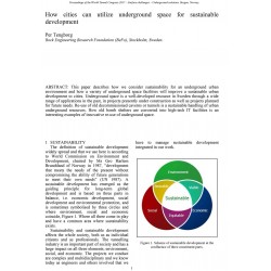 How cities can utilize underground space for sustainable development