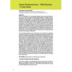 Severe Rockburst Event – TBM Recovery - A Case Study