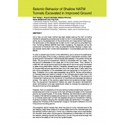 Seismic Behavior of Shallow NATM Tunnels Excavated in Improved Ground