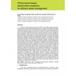 Performance-based deterioration prediction for efficient asset management 