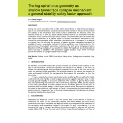 The log-spiral torus geometry as shallow tunnel face collapse mechanism: a general-stability safety factor approach 