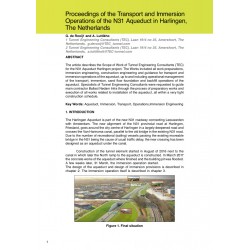 Proceedings of the Transport and Immersion Operations of the N31 Aqueduct in Harlingen, The Netherlands