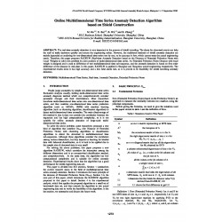 Online Multidimensional Time Series Anomaly Detection Algorithm based on Shield Construction