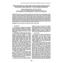 COBie+Interpretable and Complex Spatio-Temporal Relation Reasoning Network-Based Decision Analysis Method for the Tunnel Equipment Maintenance