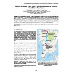 Design of Storm Water Tunnel Lining and Ground Settlement Analysis of Stabling Track and Storm Water Tunne