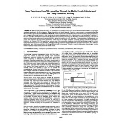 Some Experiences from Microtunnelling through the Highly Erratic Lithologies of the Tuang Formation, Kuching