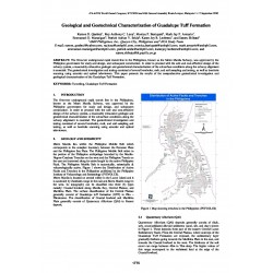 Geological and Geotechnical Characterization of Guadalupe Tuff Formation