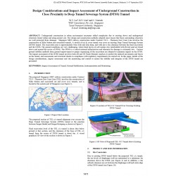 Design Considerations and Impact Assessment of Underground Construction in Close Proximity to Deep Tunnel Sewerage System (DTSS) Tunnel