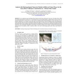 Analysis with Hydrogeological Numerical Models in Different Project Phases