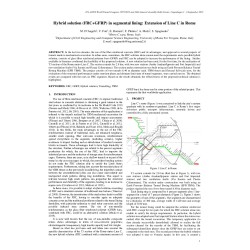 Hybrid solution (FRC+GFRP) in segmental lining Extension of Line C in Rome