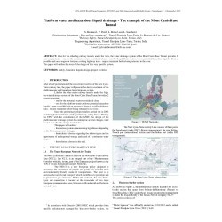 Platform water and hazardous liquid drainage - The example of the Mont Cenis Base