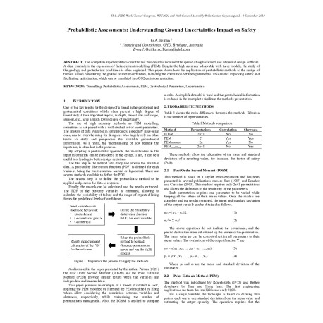 Probabilistic Assessments Understanding Ground Uncertainties Impact on Safety