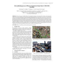 Soil conditioning process of Pliocene formation for Rome Metro C EPB -TBM