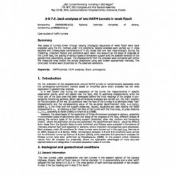 3D F.E. back analyses of two NATM tunnels in weak flysch