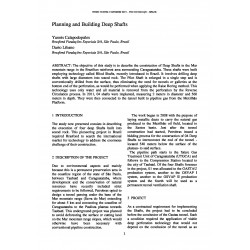 Planning and Building Deep Shafts